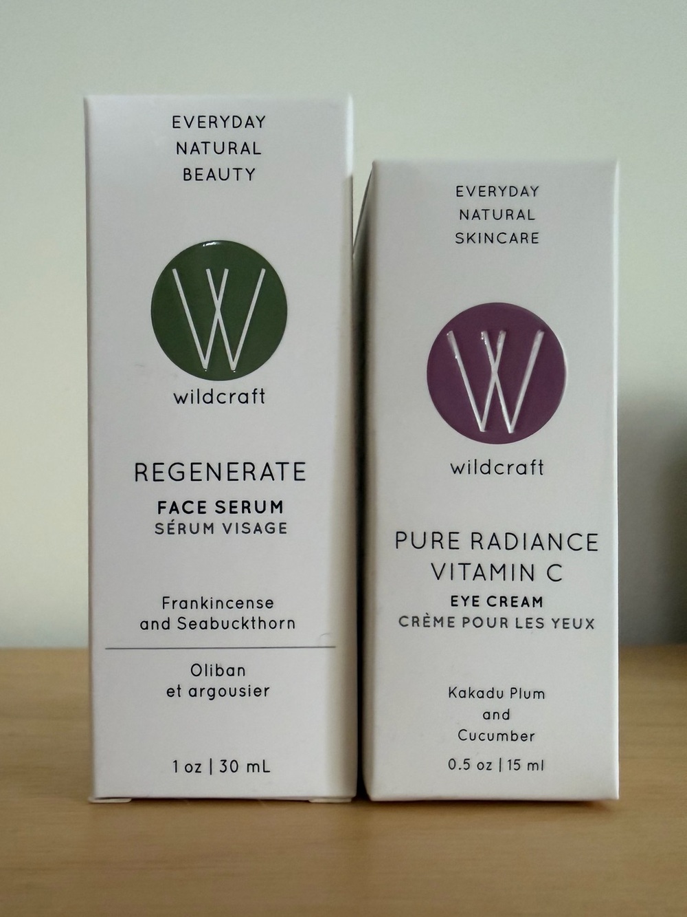 Wildcraft Skincare Bundle - Serum and Eye Cream